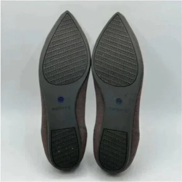 Rothy’s The Point Flat Mink Dusty Purple Shoes Retired Color - Size 8 - Picture 6 of 11